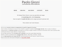 Tablet Screenshot of gironi.it